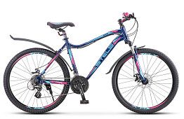 Велосипед Miss 6100 MD 26" V030 Синий/серый 15