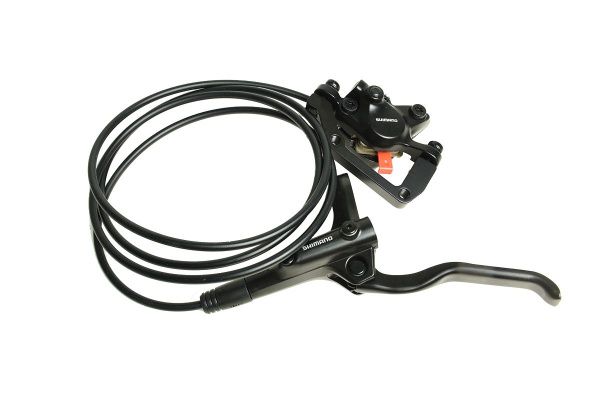 Тормоз диск гидр,задний SHIMANO AMT200KLR5RX160 комплект,торм.ручка ЛЕВАЯ,гидролиния 1600мм,б\ротора